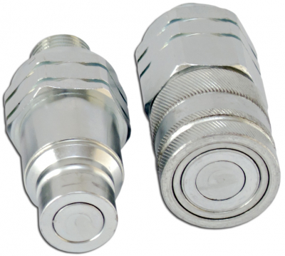 Flat face quick release couplings series "QF"